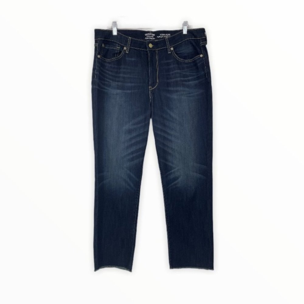 COPY - LEVI'S New High Rise Ankle Straight Leg Jeans Raw